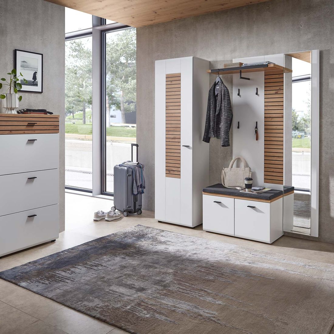Wohnconcept Fresno Garderobenbank 80x40x51cm