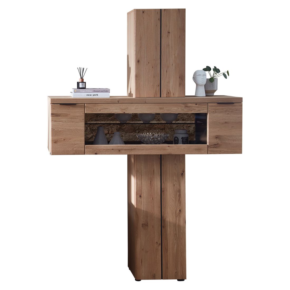 Wohnconcept Donna Hochschrank 140x42x203cm