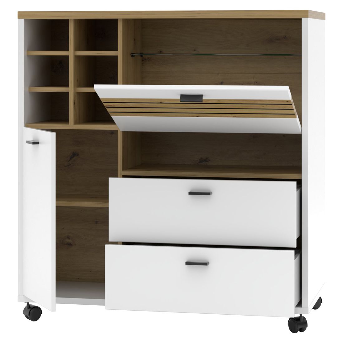 Wohnconcept Fresno Highboard 105x53x112cm