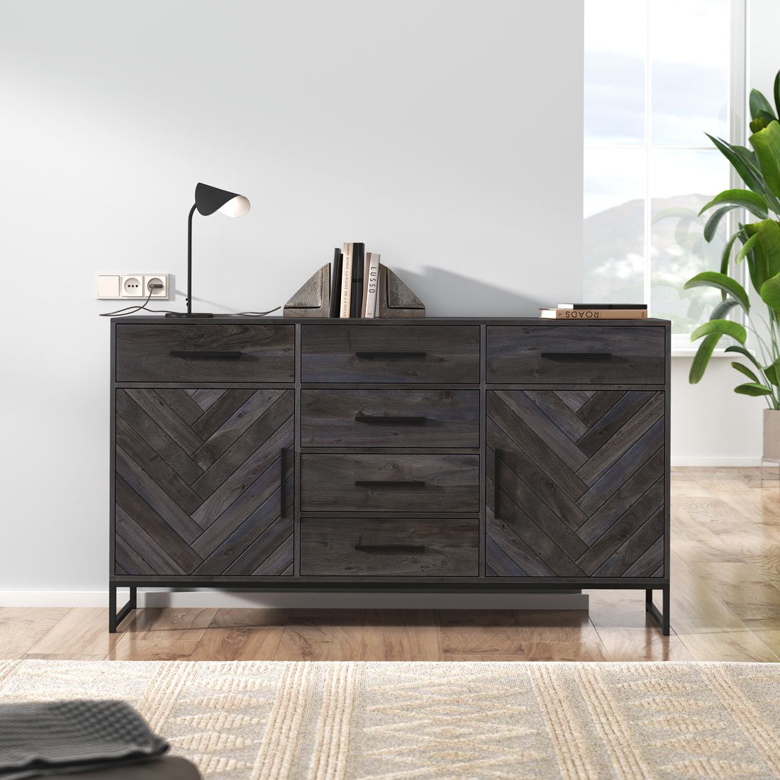 HOMELIV. Module Sideboard 160x39x90cm
