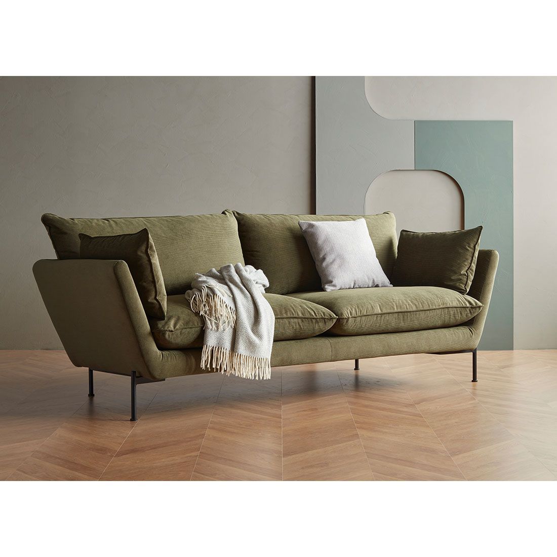 HOMELIV. Maple Big Sofa Cord
