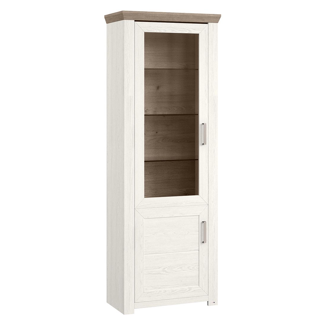 set one York Vitrine 74,5x42,2x206,6cm