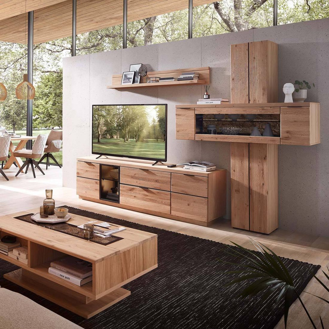 Wohnconcept Donna Hochschrank 140x42x203cm