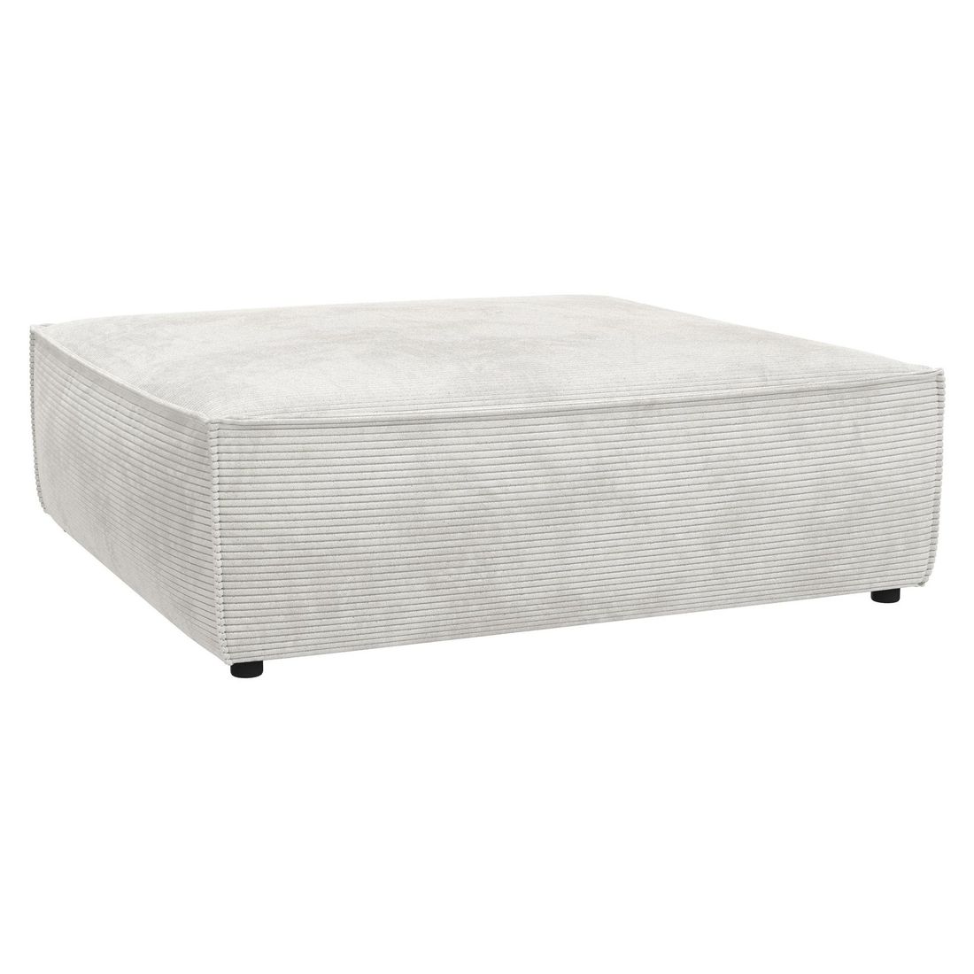 HOMELIV. Lennox Ecksofa mit Hocker Cord