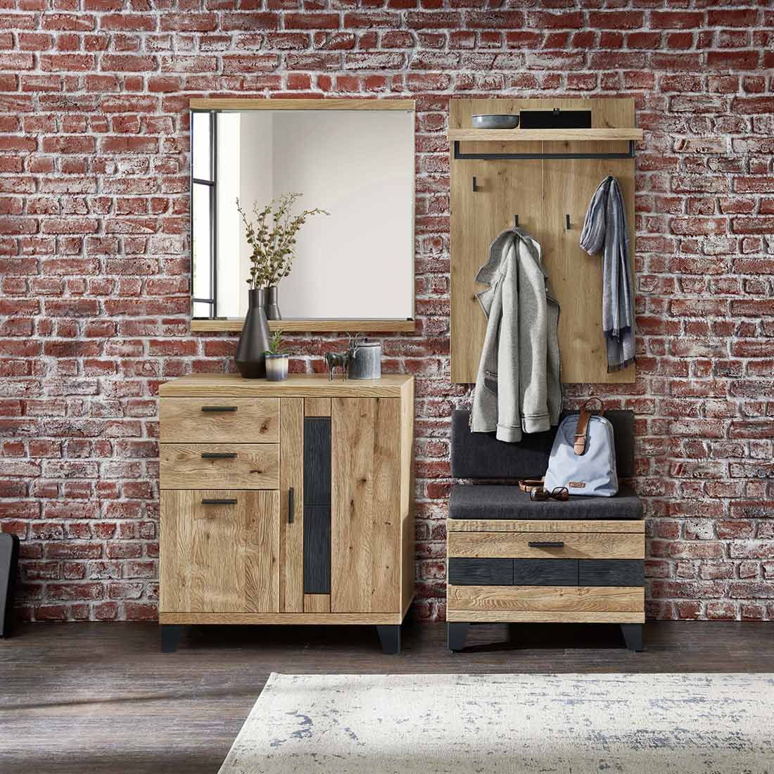 Wohnconcept Persiko Garderobenbank 70x38x79cm