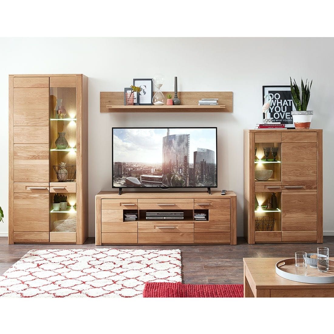 Innostyle Nature Two Vitrine mit Beleuchtung 86x40x194cm