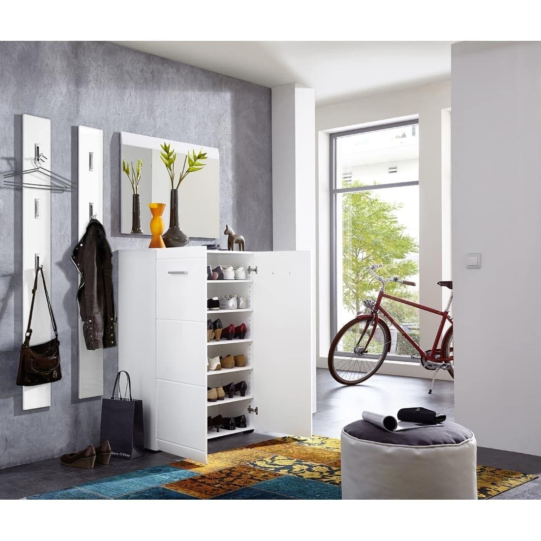 Germania Adana Schuhschrank 90x36x120cm