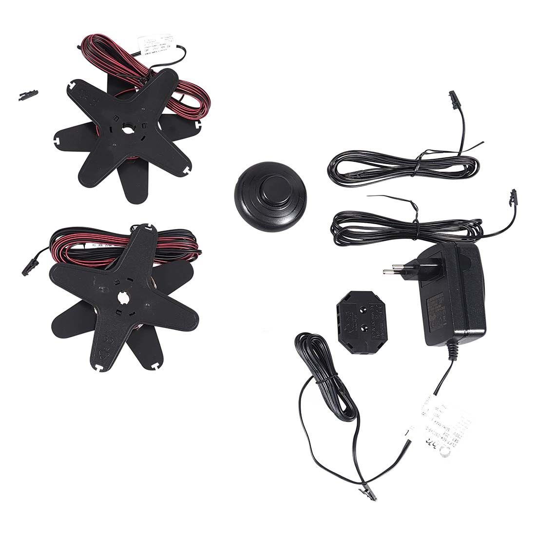 set one York LED-Holzbodenbeleuchtung 2er-Set