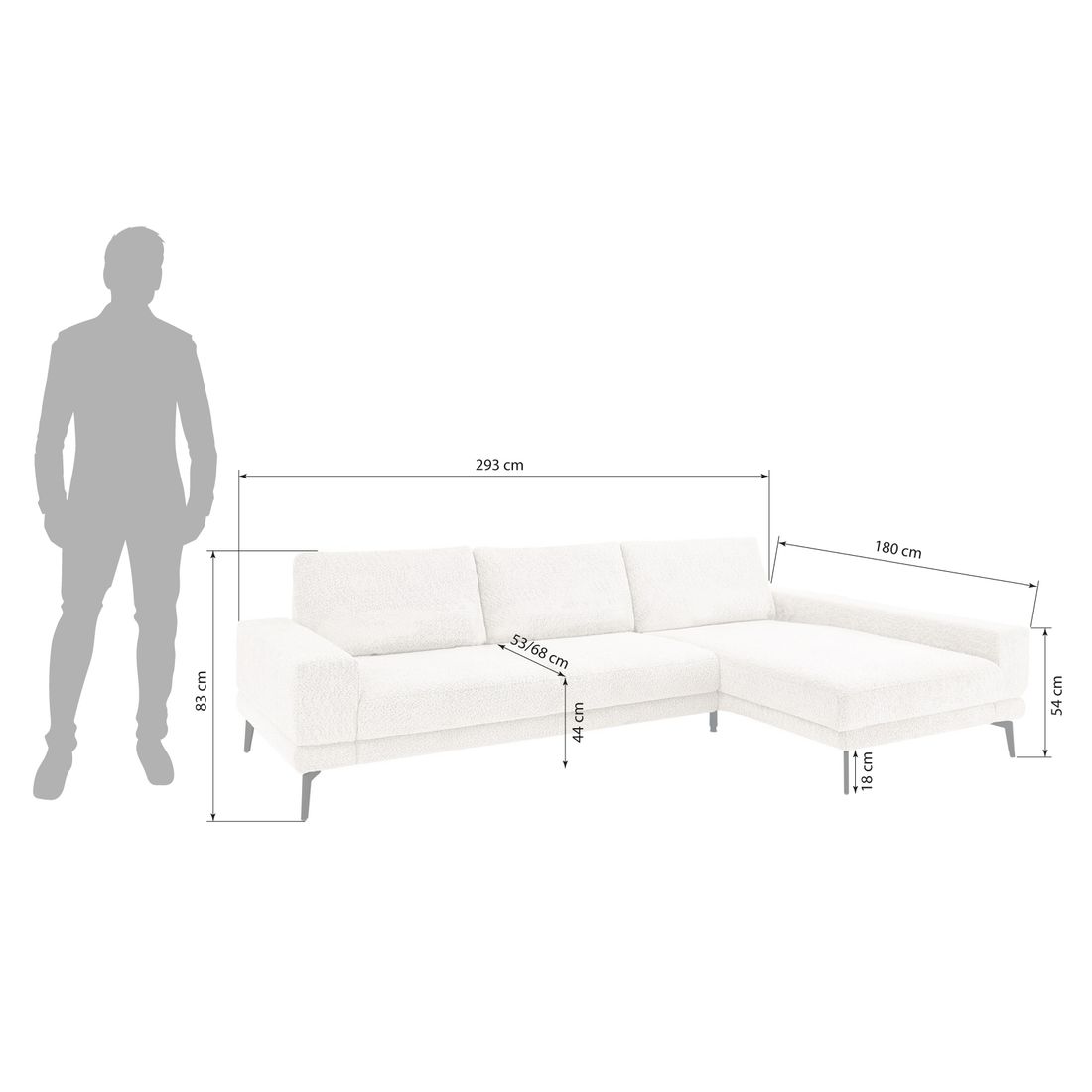 set one SO 3600 Ecksofa