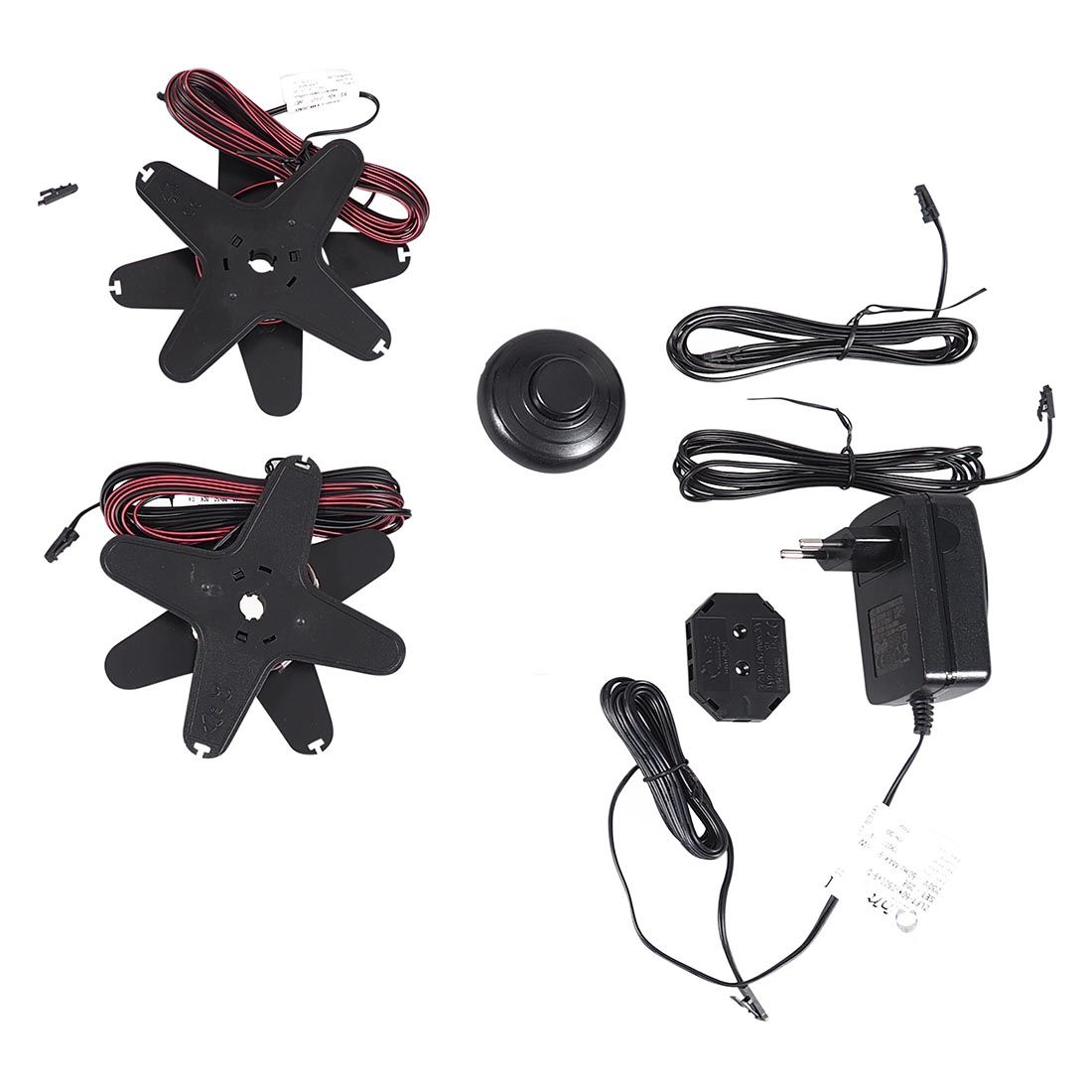 set one York LED-Holzbodenbeleuchtung   2er-Set