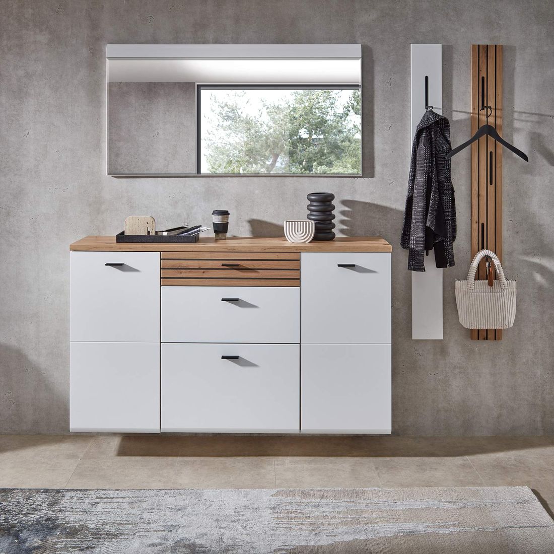 Wohnconcept Fresno Hängeschuhschrank 150x34x88cm
