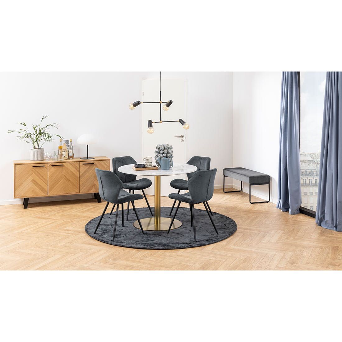 AC Design Brighton Sideboard 150x40x71cm