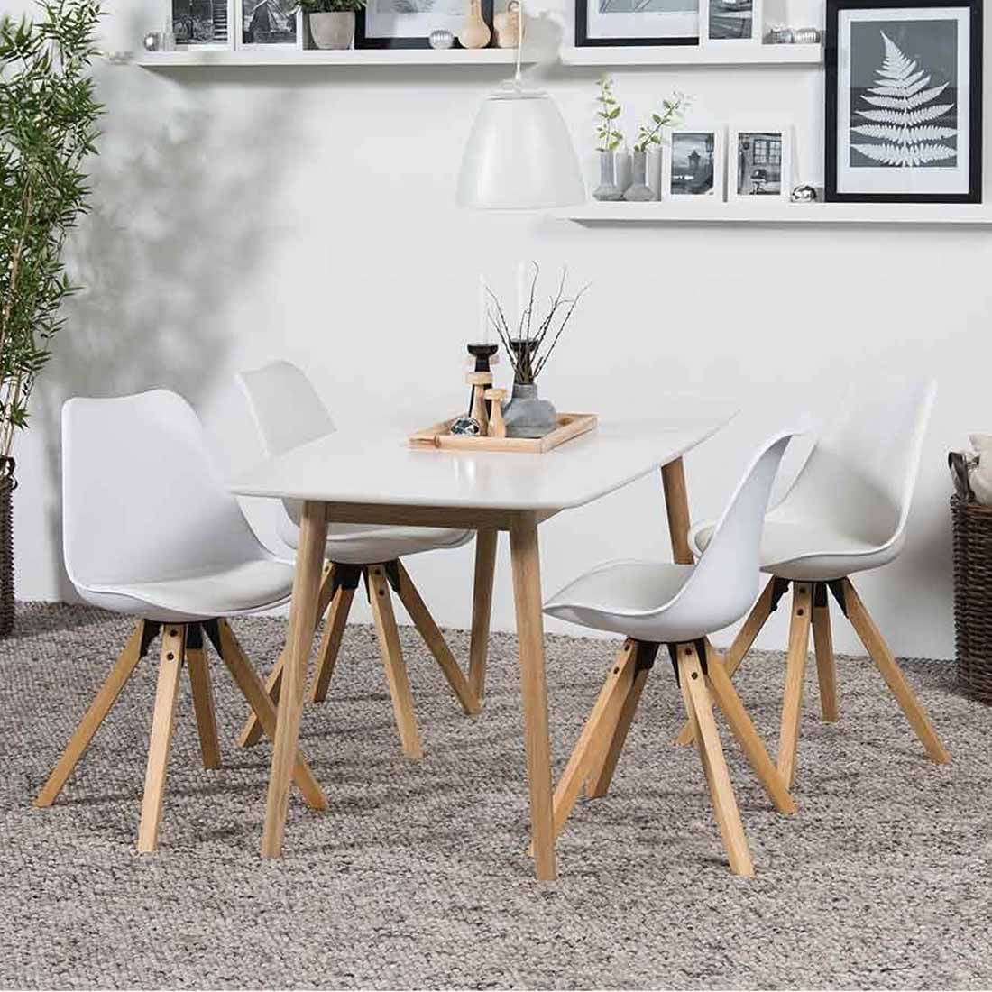 AC Design Dima Essgruppe 5-tlg. Tisch 150x80cm