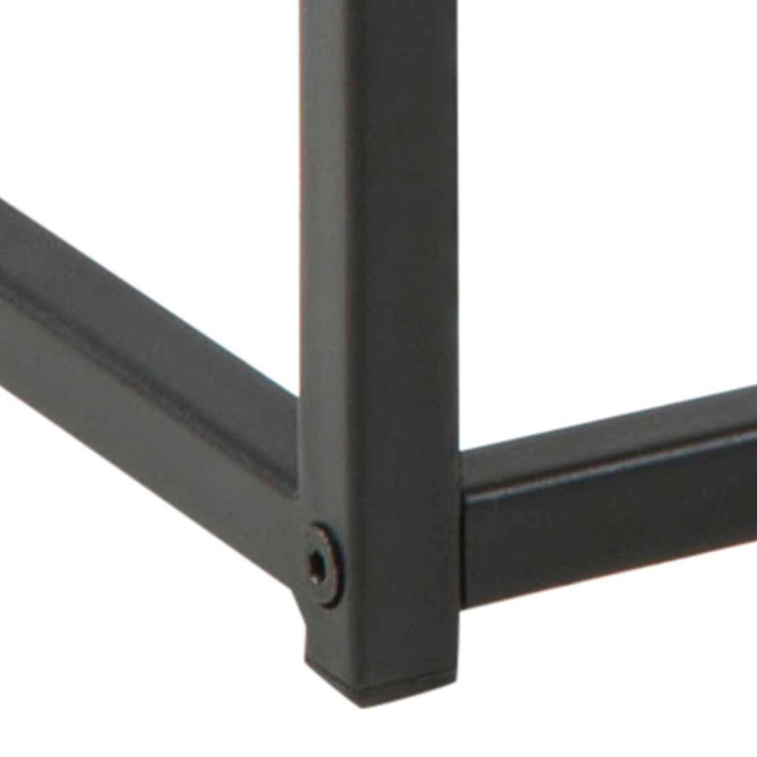 AC Design Seaford Couchtisch Wildeiche/Schwarz, ca. 100x40x50 cm