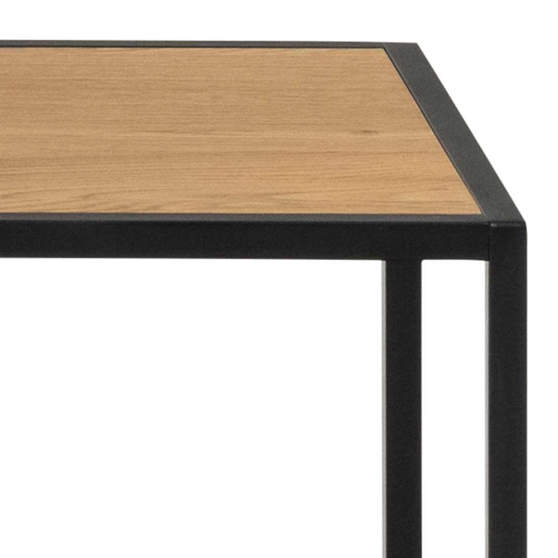 AC Design Seaford Regal Wildeiche/Schwarz ca. 135x35x150cm