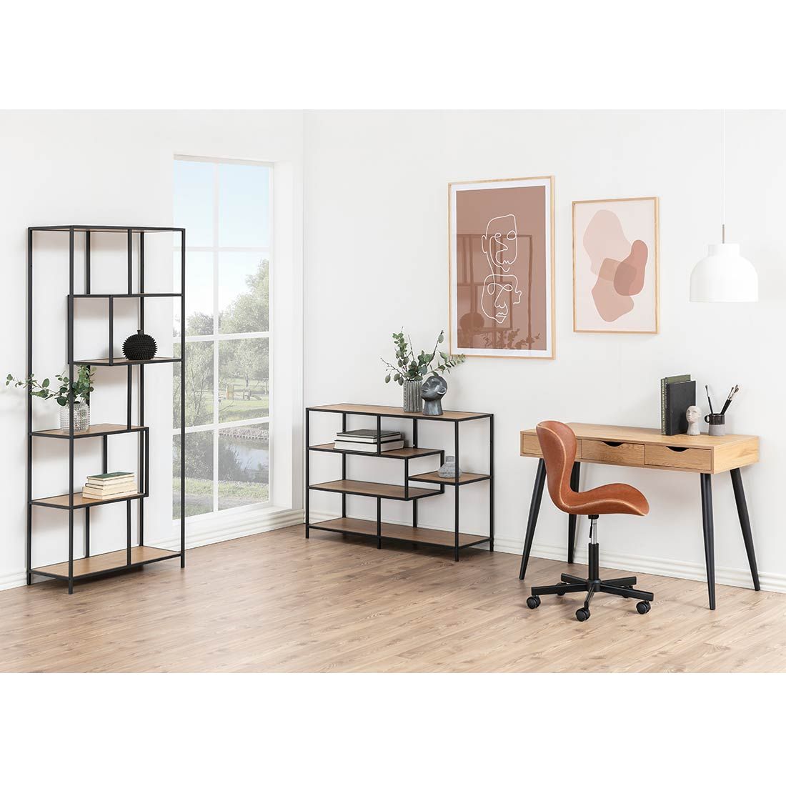 AC Design Seaford Regal 77x35x185cm