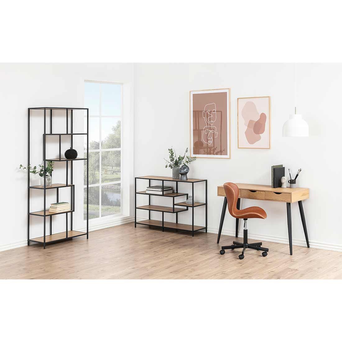 AC Design Seaford Regal 77x35x185cm