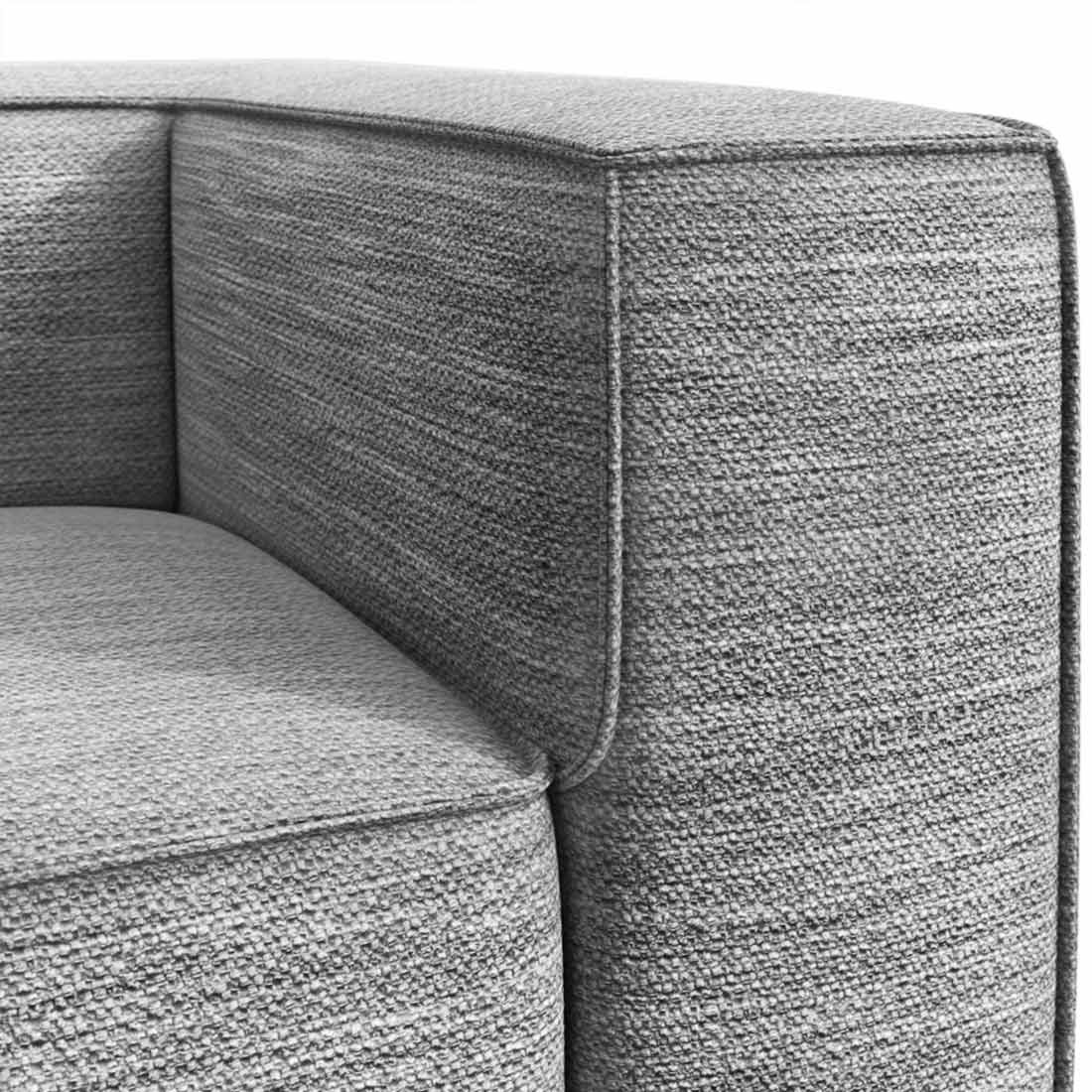 W.SCHILLIG Around the block Big Sofa 260x104x66cm Flachgewebe