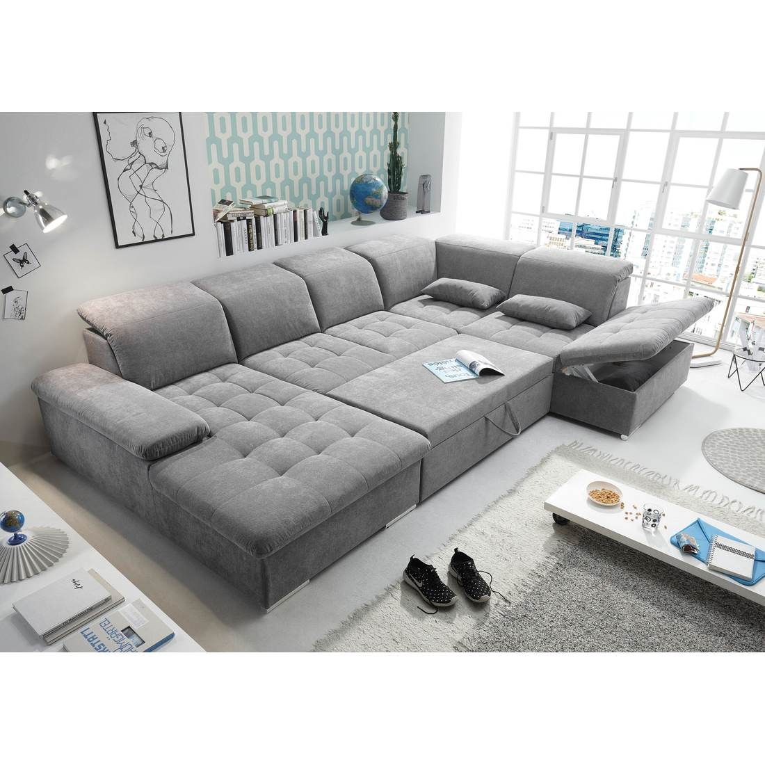 ED Lifestyle Polstermöbel Wayne Wohnlandschaft