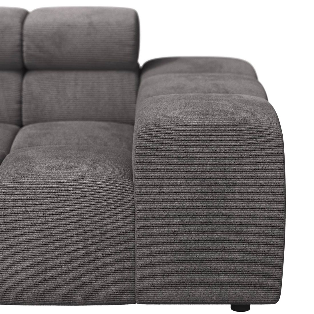 HOMELIV. Charlotta Ecksofa 319x215x82cm Feincord