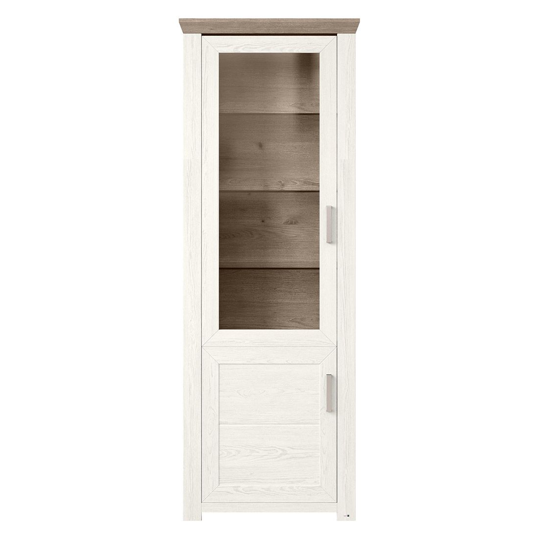 set one York Vitrine 74,5x42,2x206,6cm