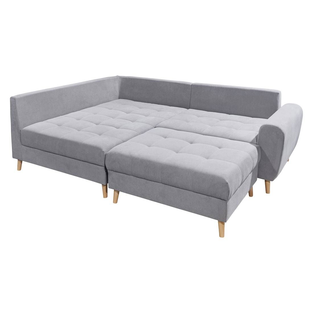 ED Lifestyle Polstermöbel Alice Ecksofa mit Hocker