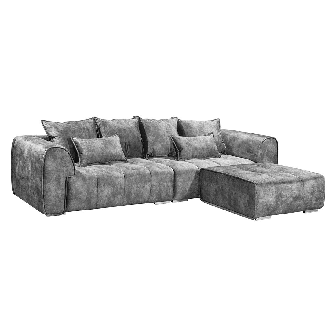 ED Lifestyle Polstermöbel London Hocker 103x103x44cm