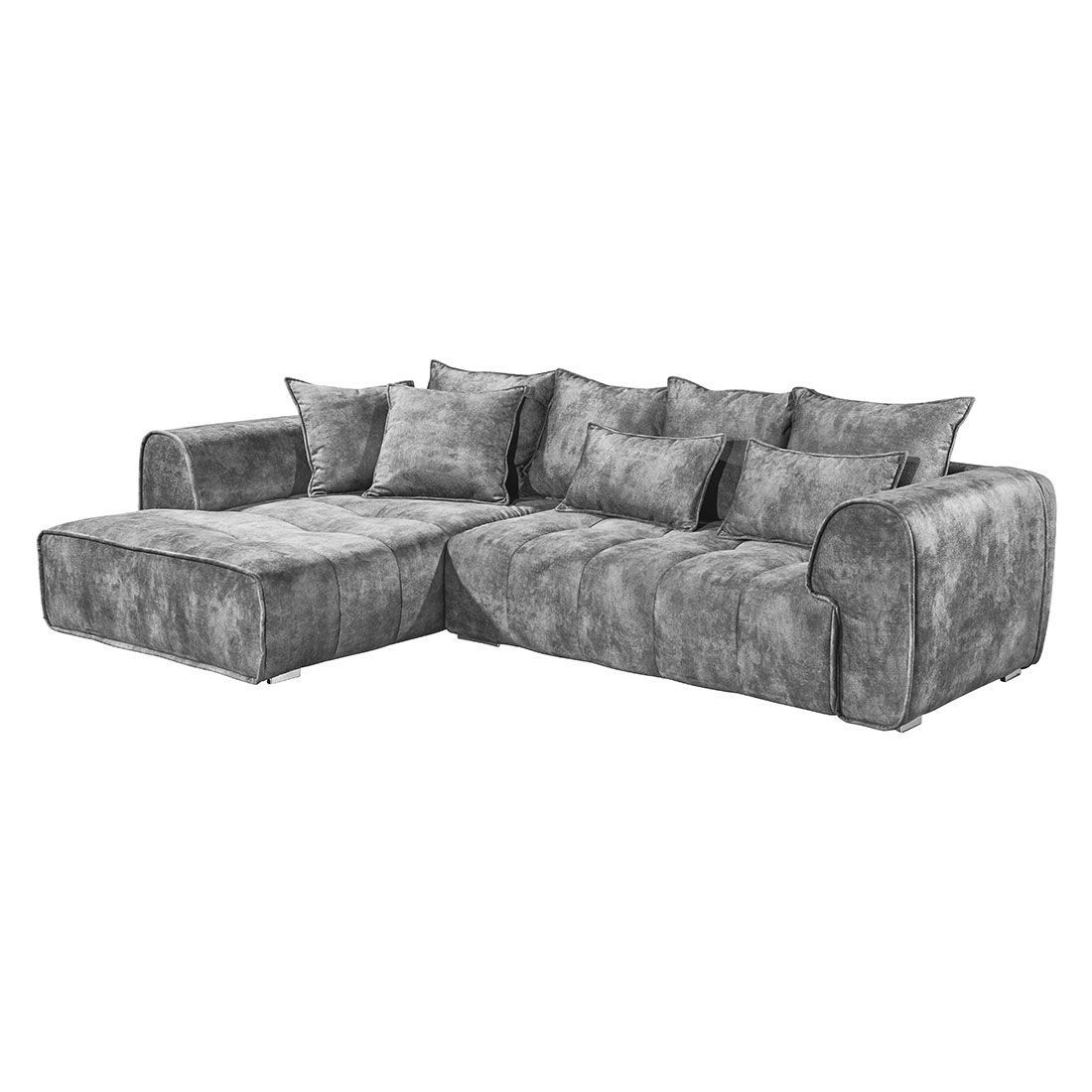 ED Lifestyle Polstermöbel London Hocker 103x103x44cm