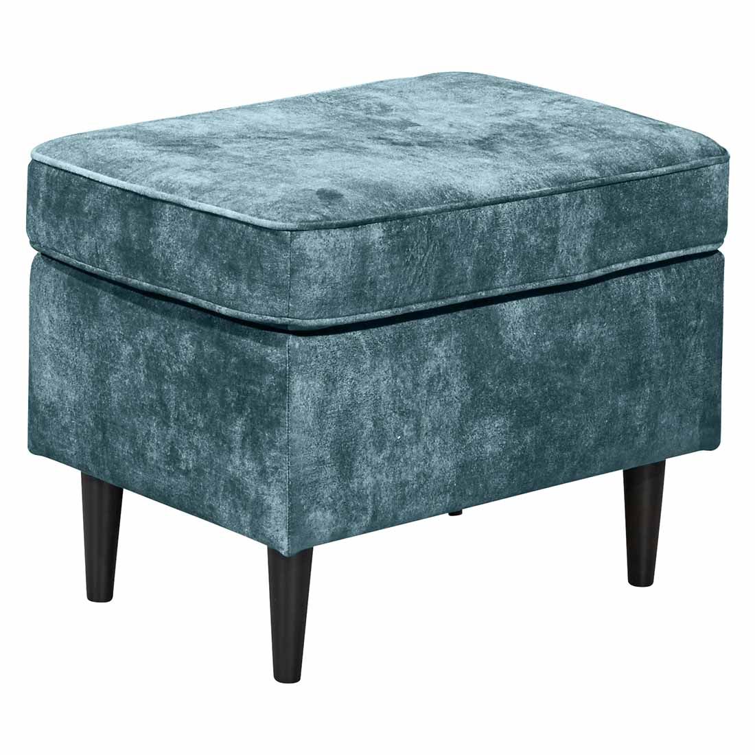ED Lifestyle Polstermöbel Oskar 3 Sessel mit Hocker