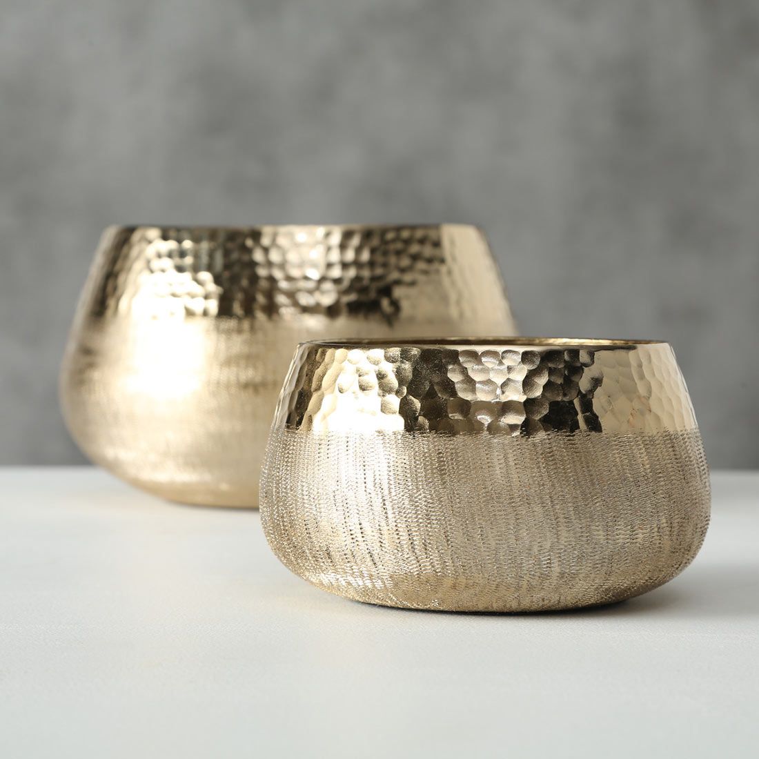 Boltze Lukeria Windlicht-Set 2-tlg.