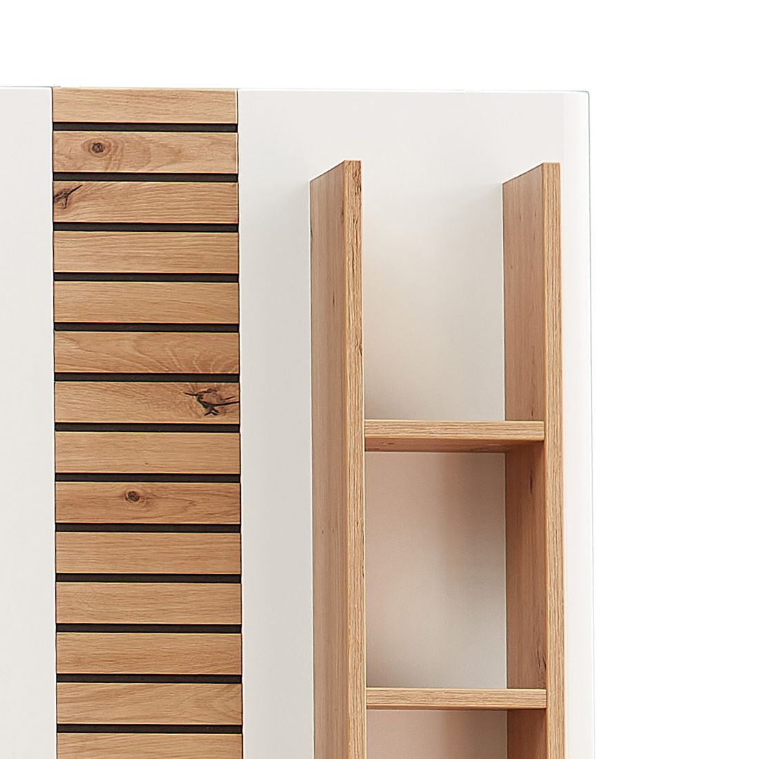 Wohnconcept Fresno Wandregal 55x17x106cm