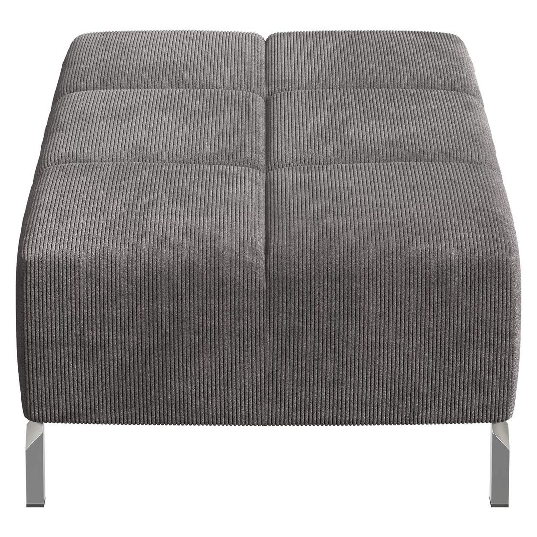 HOMELIV. Cambridge Polsterhocker 107x71x43cm Feincord