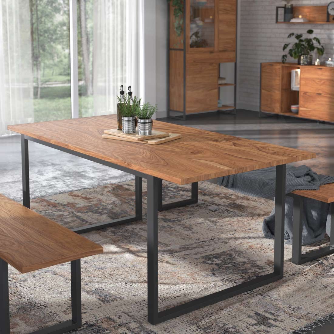 Carla & Marge Factory Zone Esstisch 180x90cm