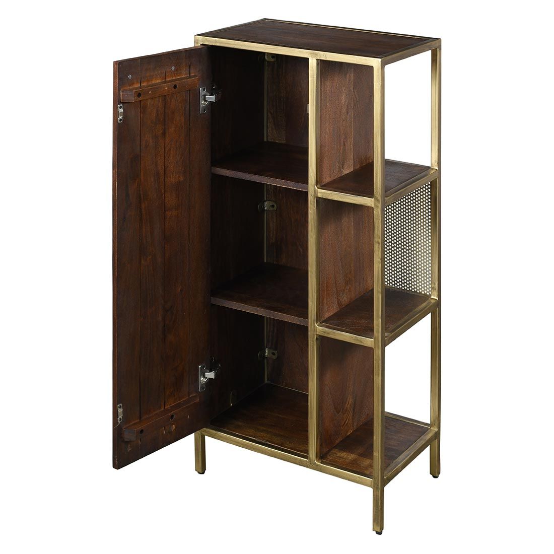 Carla & Marge Golden Bath Hochschrank 52x32x108cm