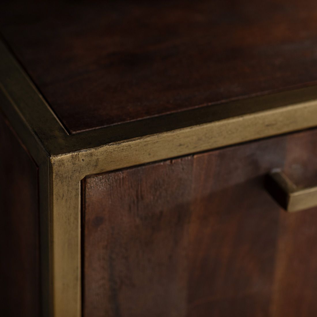 Carla & Marge Golden Bath Hochschrank 52x32x108cm