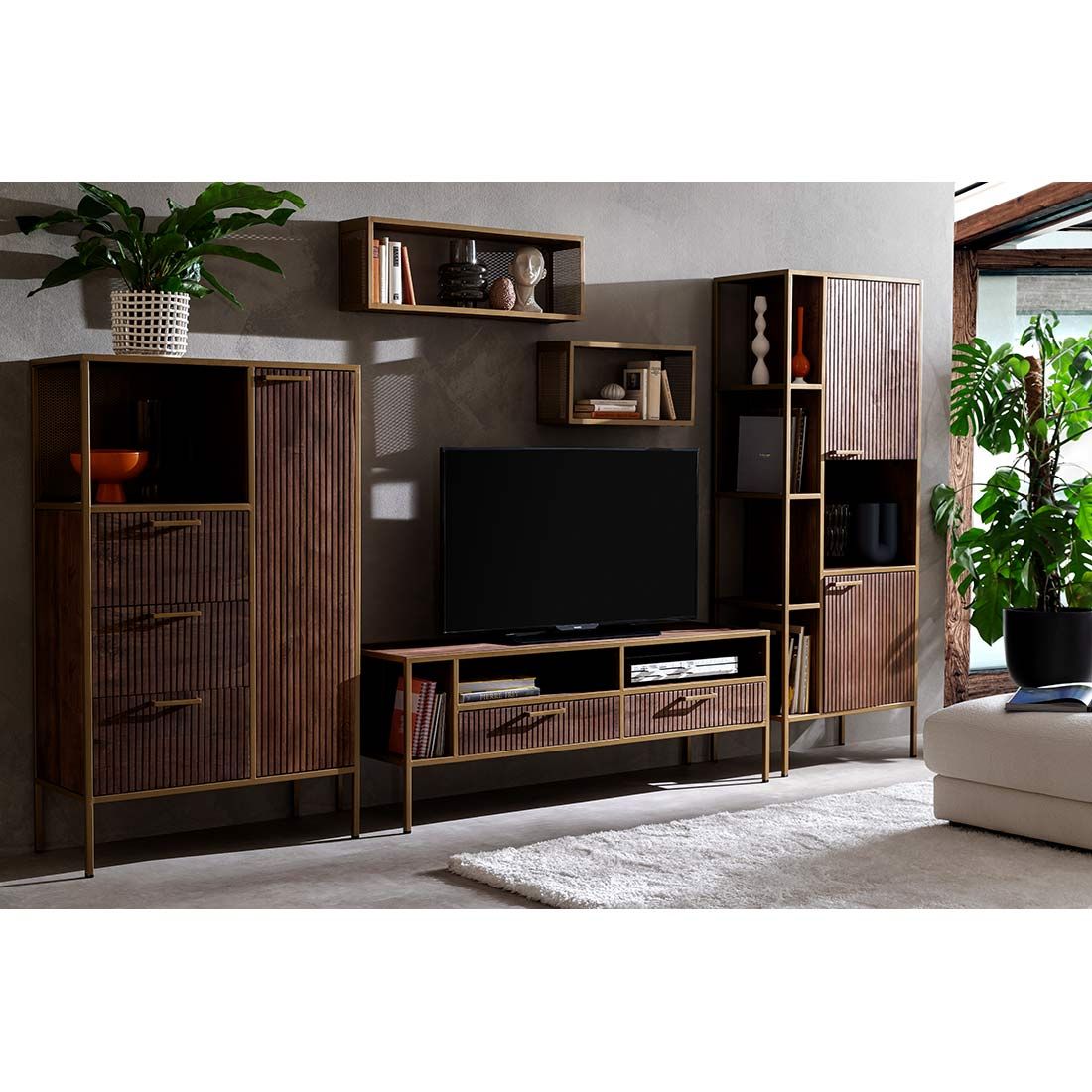 Carla & Marge Golden Grace Lowboard 160x47x56,5cm