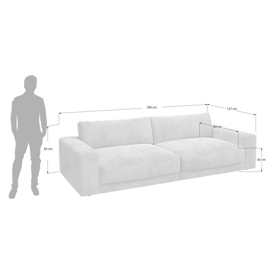 HOMELIV. Bahia Big Sofa