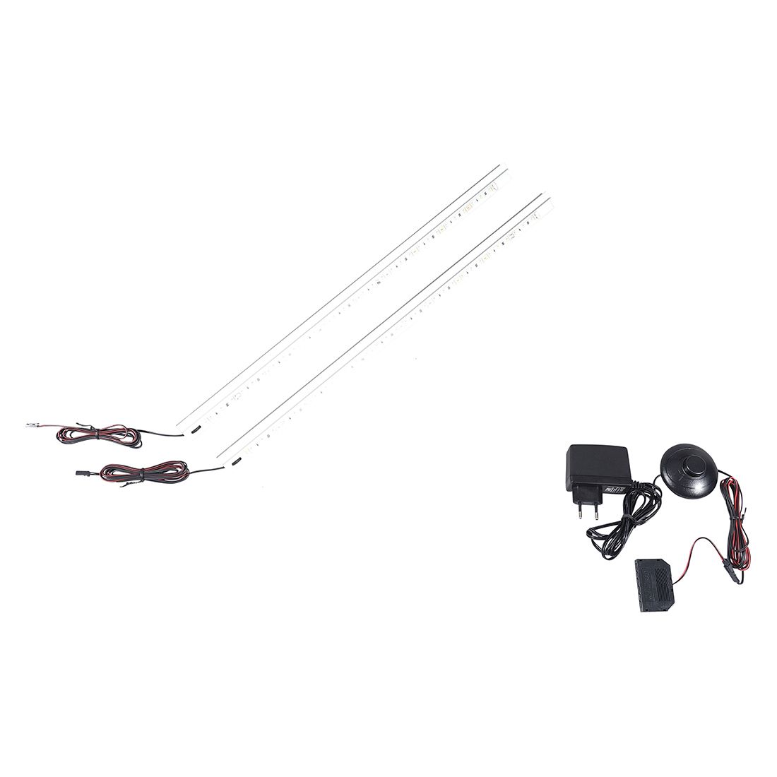 set one York LED-Glasbodenbeleuchtung 2er-Set