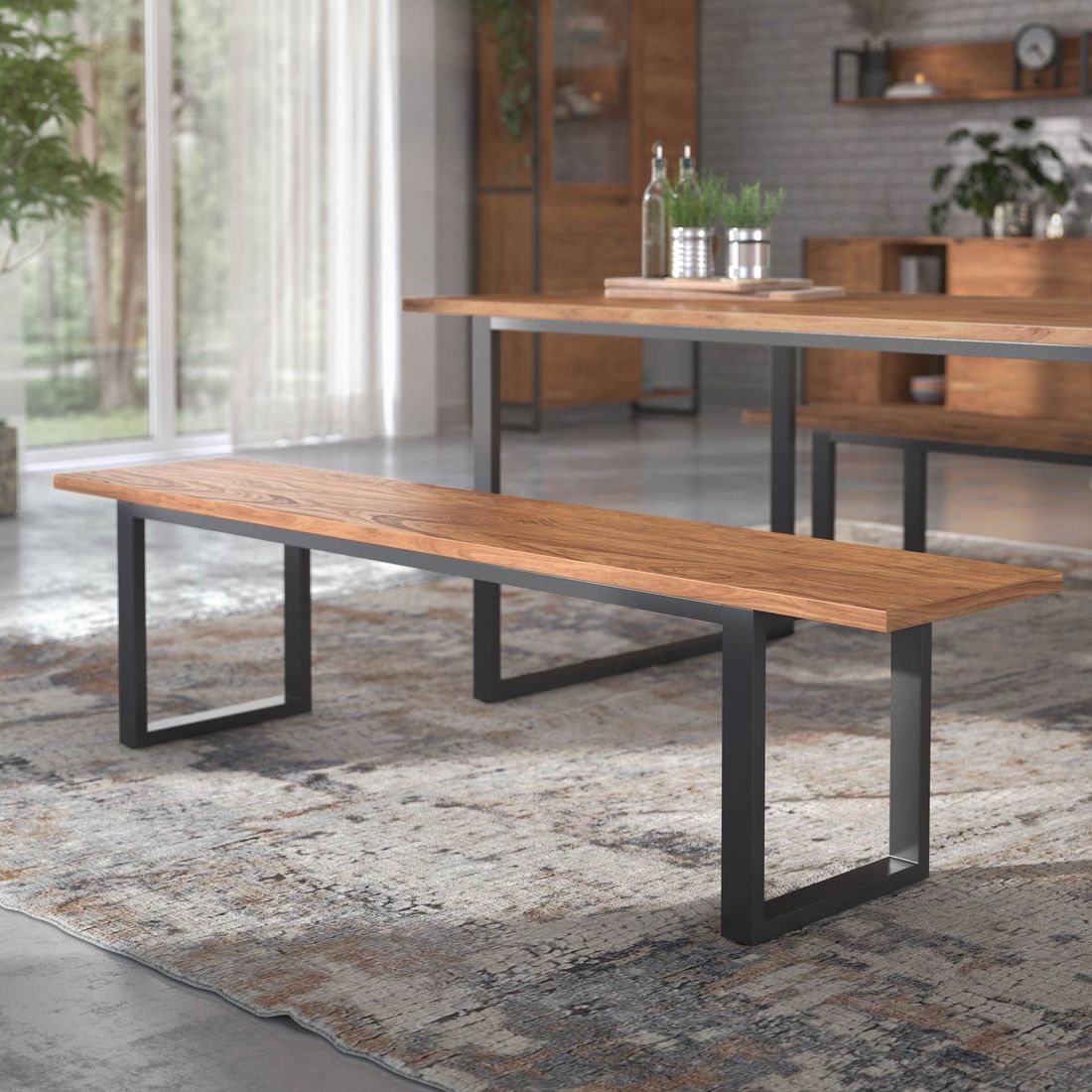 Carla & Marge Factory Zone Sitzbank 180cm