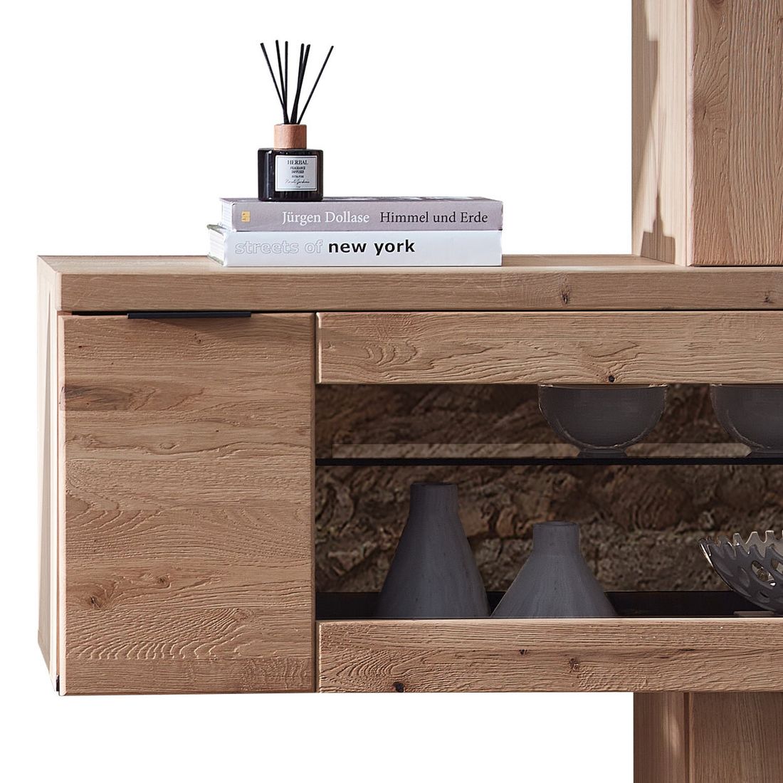 Wohnconcept Donna Hochschrank 140x42x203cm
