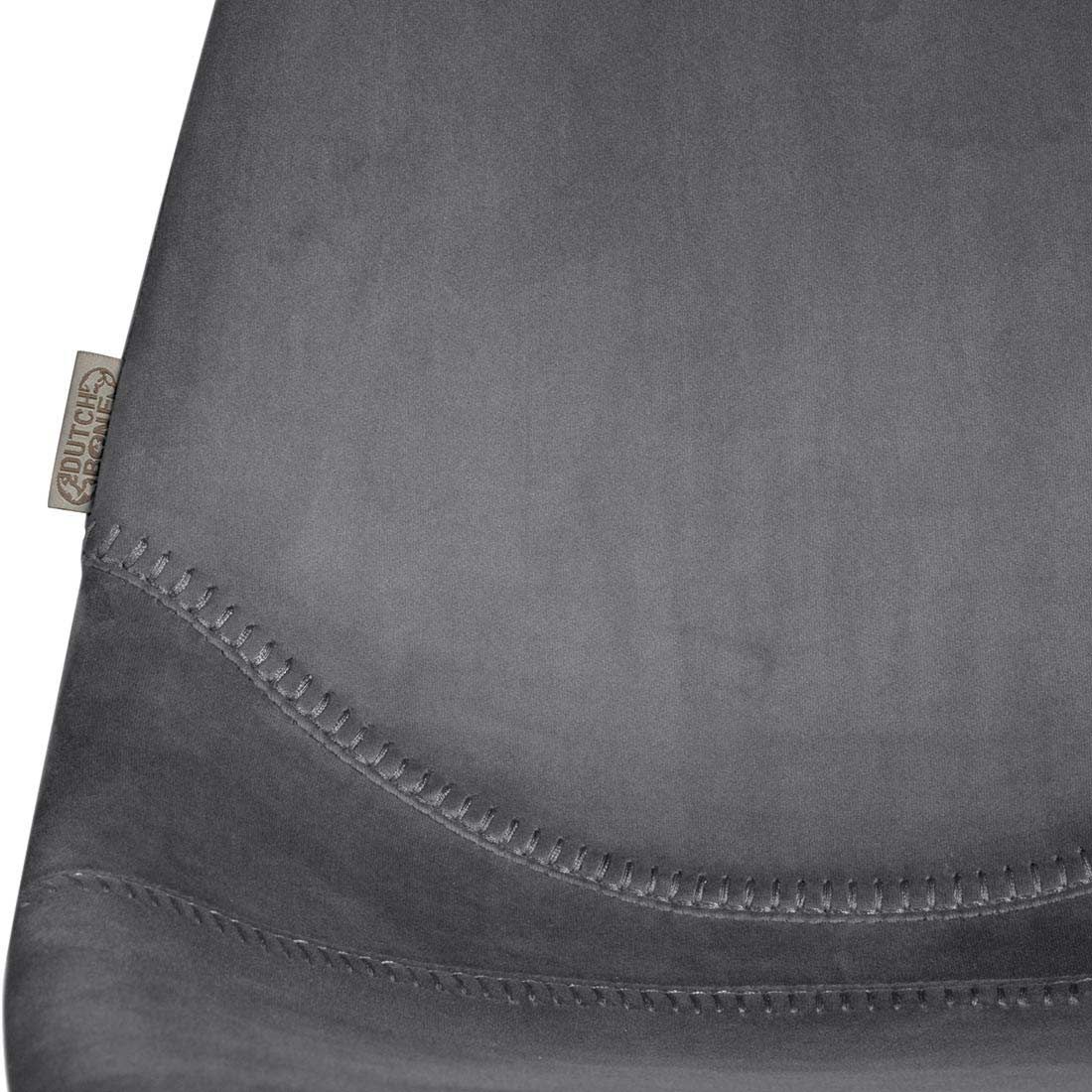 Dutchbone Franky Velvet Schalenstuhl