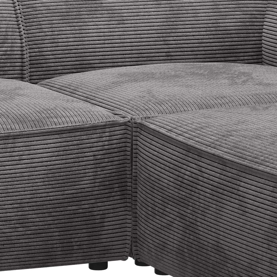 HOMELIV. Lennox Ecksofa Cord