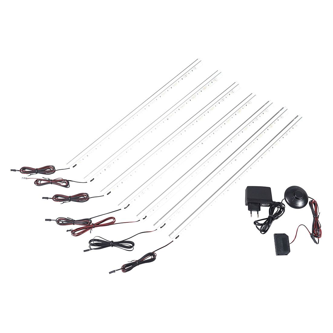 set one York LED-Glasbodenbeleuchtung 7er-Set