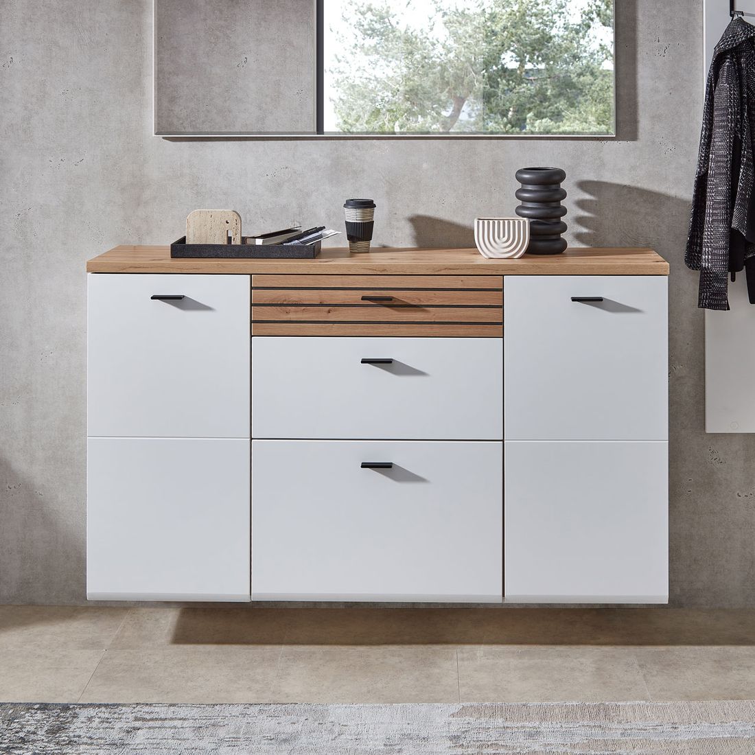 Wohnconcept Fresno Hängeschuhschrank 150x34x88cm