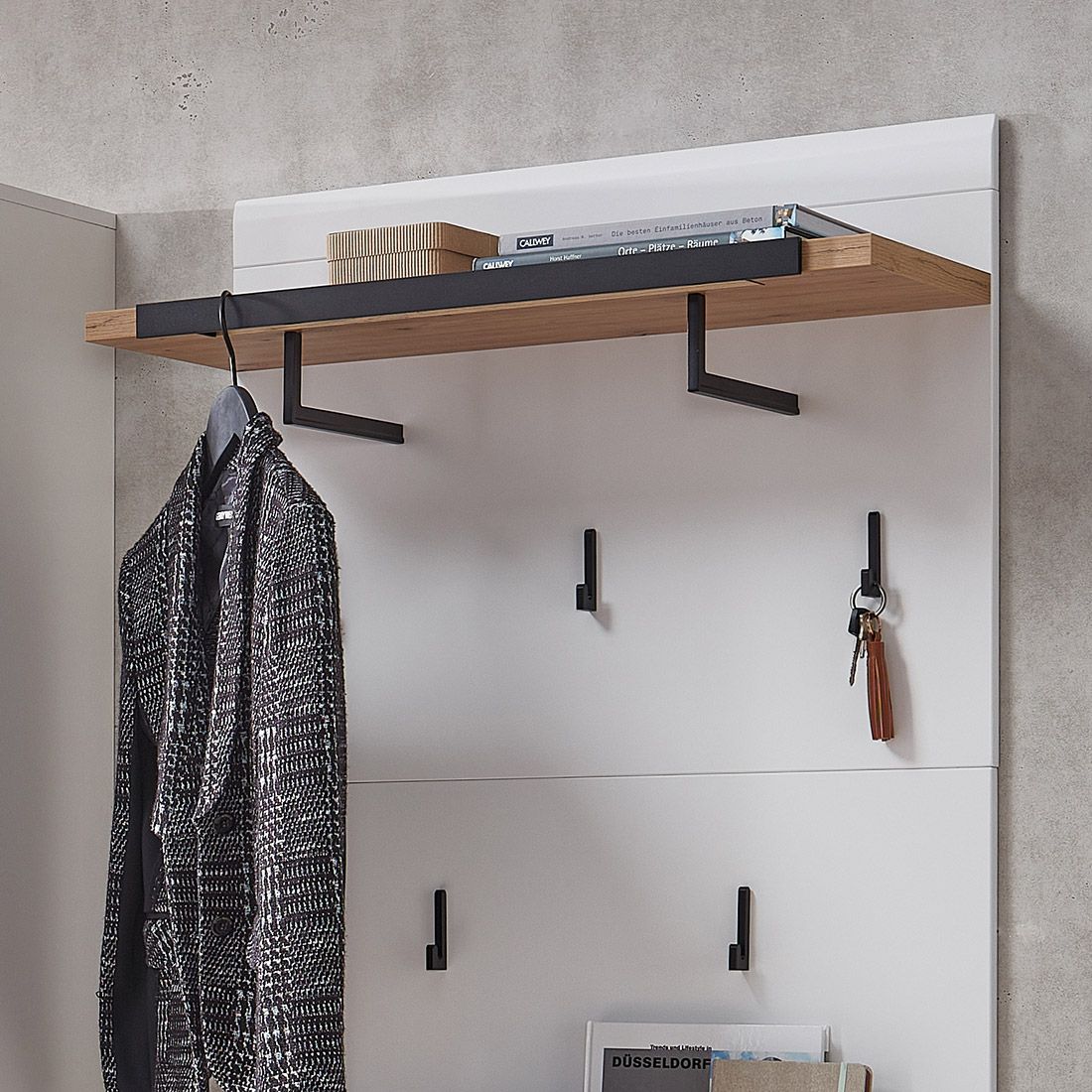 Wohnconcept Fresno Garderobenpaneel 80x33x114cm