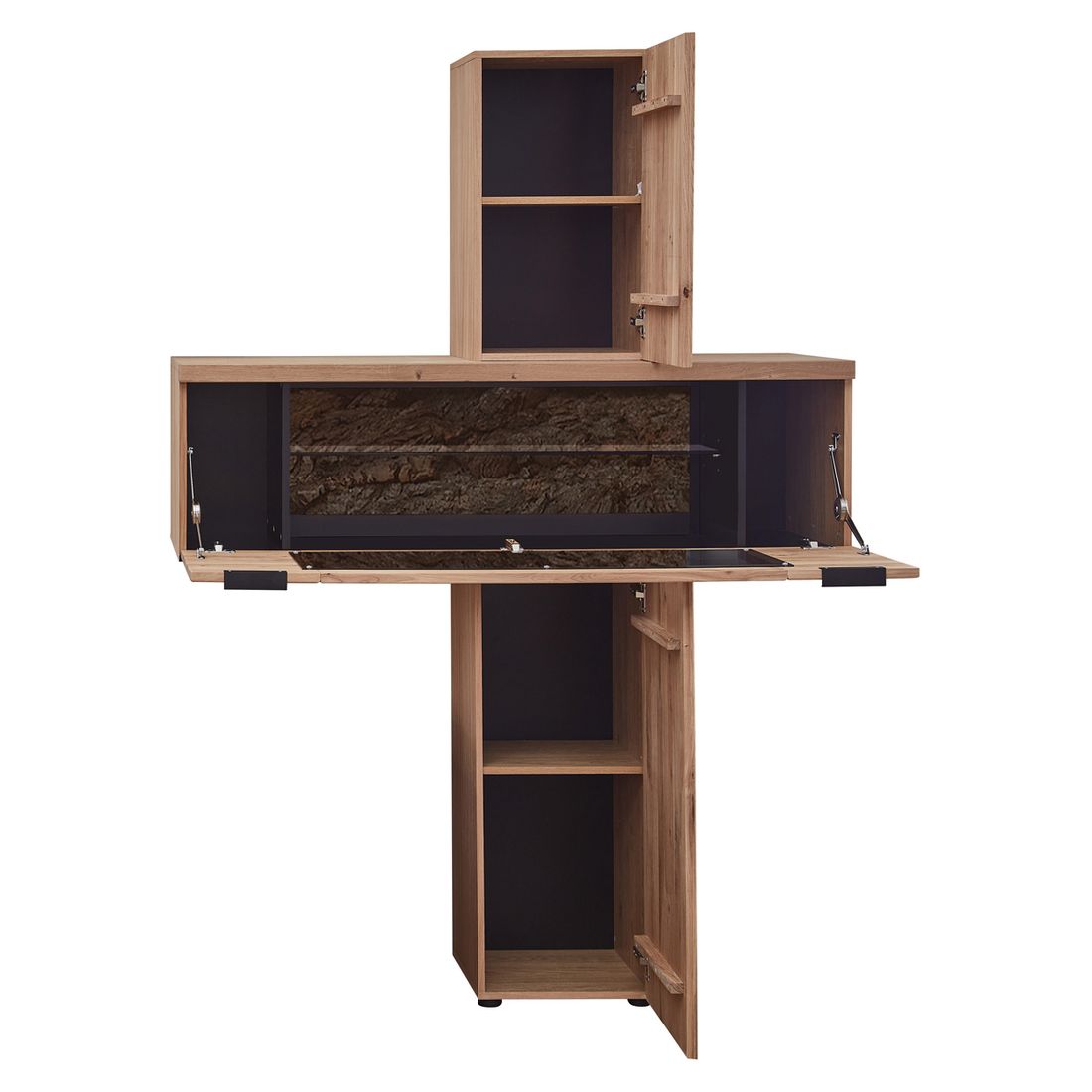 Wohnconcept Donna Hochschrank 140x42x203cm
