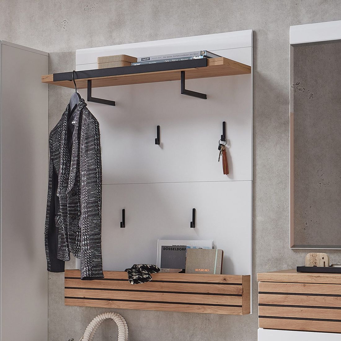 Wohnconcept Fresno Garderobenpaneel 80x33x114cm