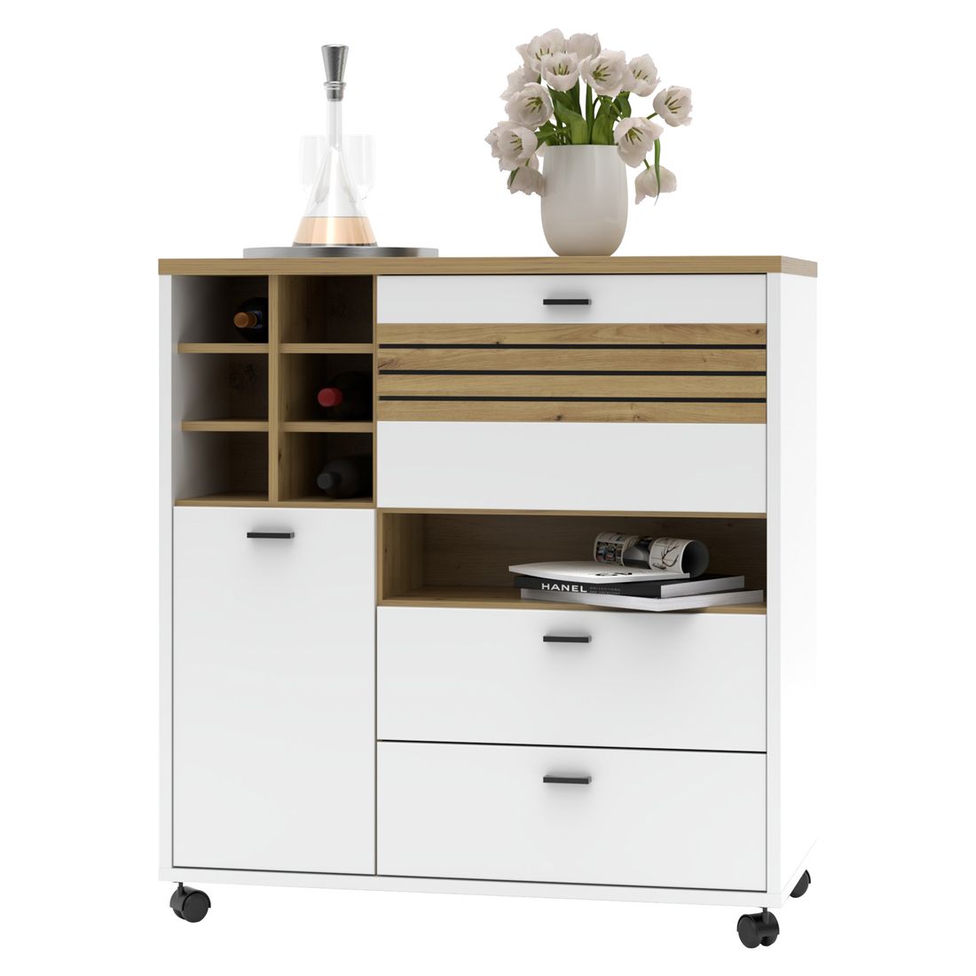Wohnconcept Fresno Highboard 105x53x112cm
