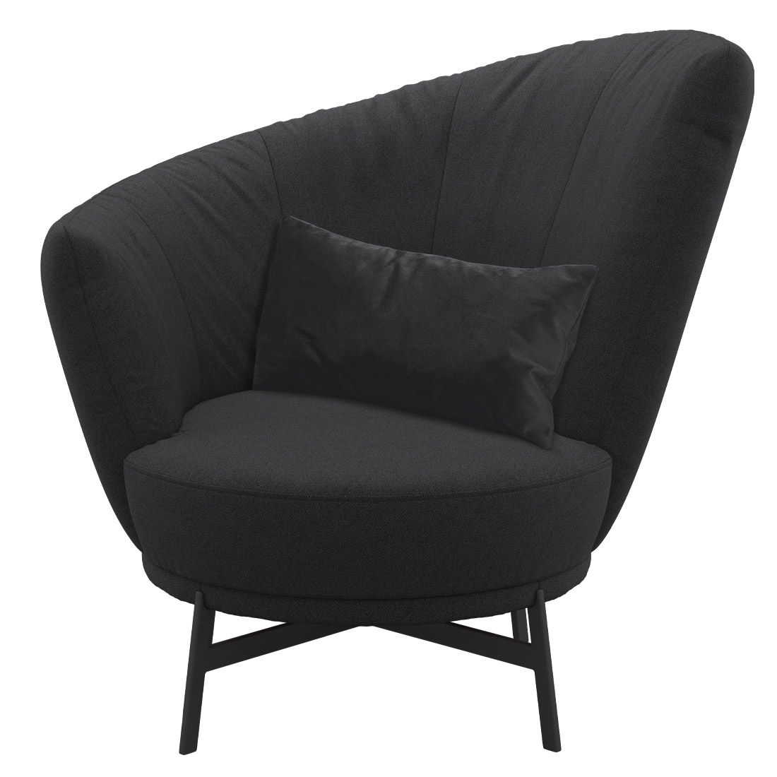 Musterring Kleo Loungestuhl 97x88x95cm Morano Flachgewebe