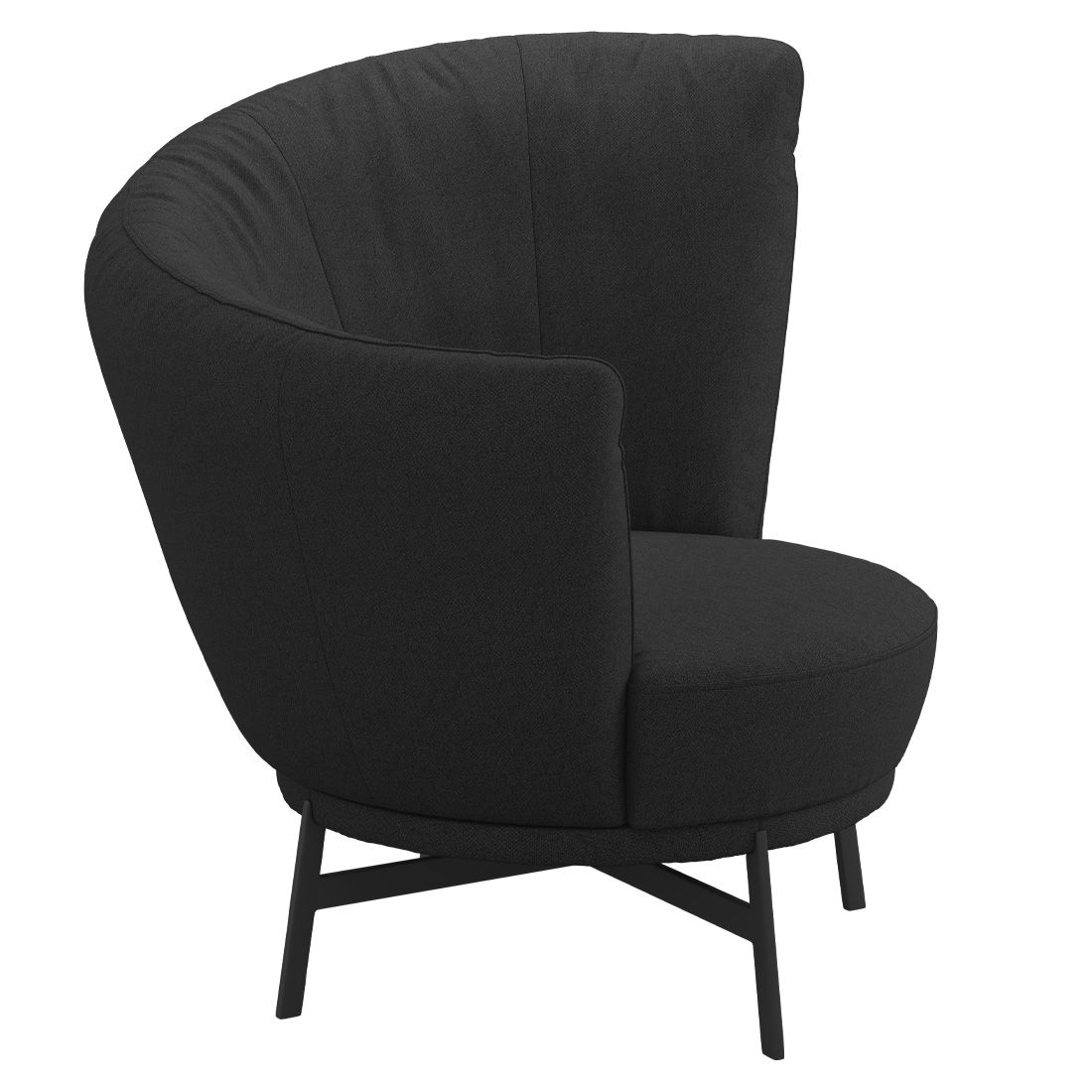 Musterring Kleo Loungestuhl 97x88x95cm Morano Flachgewebe